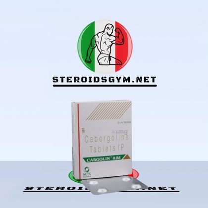 Cabergoline (Cabaser) in Italia