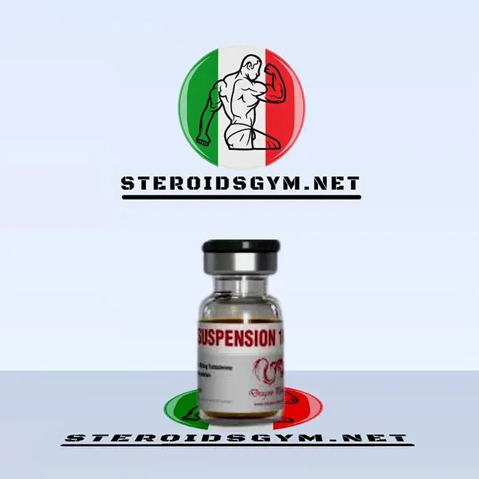 Testosterone suspension in Italia