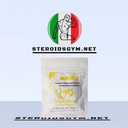 Stanozolol oral (Winstrol) in Italia